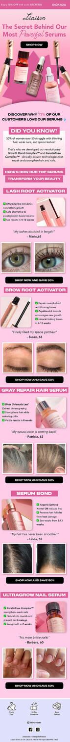 product feature email campaign